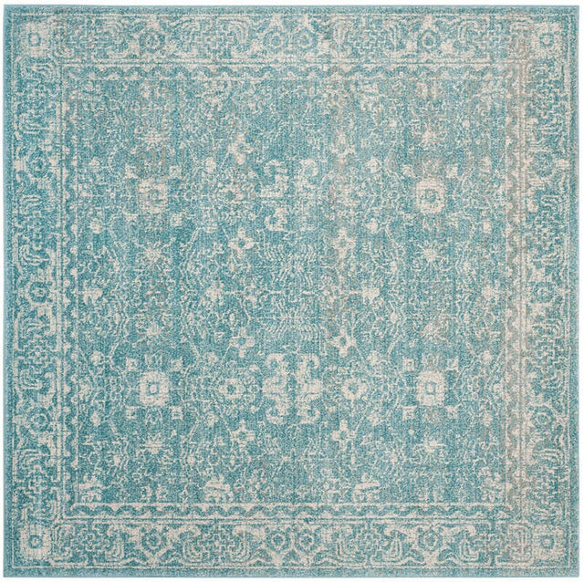 Safavieh Evoke Evk270D Light Blue / Ivory Rugs - Safavieh - evk270d - 5sq