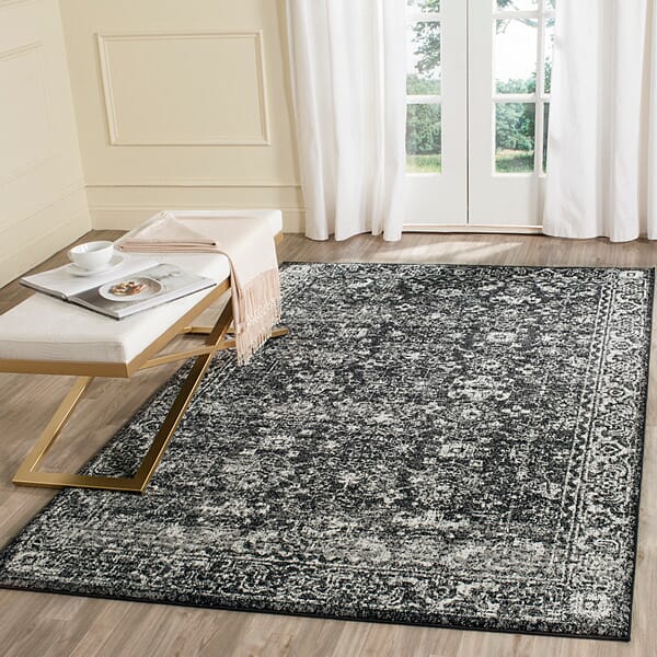 Safavieh Evoke Evk270K Charcoal/Ivory Rug - Safavieh - evk270k - 3