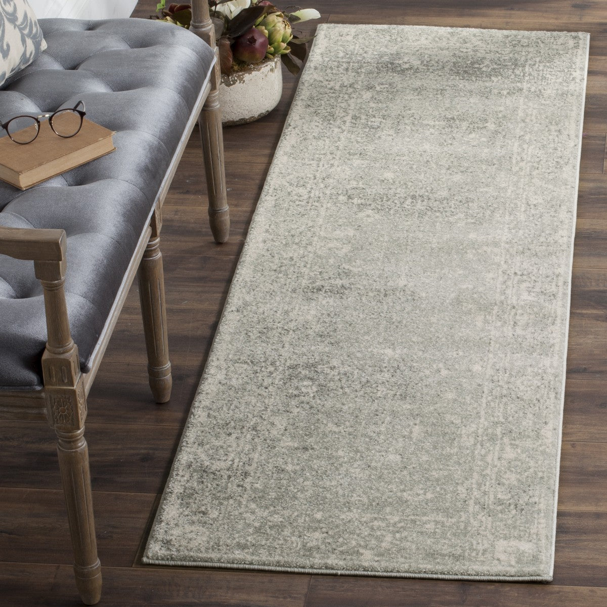 Safavieh Evoke Evk270S Grey/Ivory Rug - evk270s-25