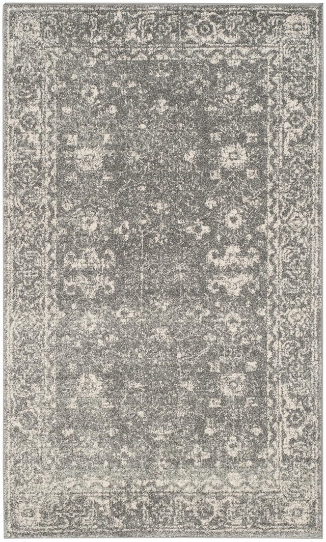 Safavieh Evoke Evk270S Grey/Ivory Rug - Safavieh - evk270s - 3r