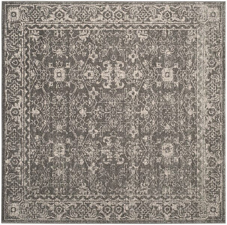 Safavieh Evoke Evk270S Grey/Ivory Rug - Safavieh - evk270s - 3sq