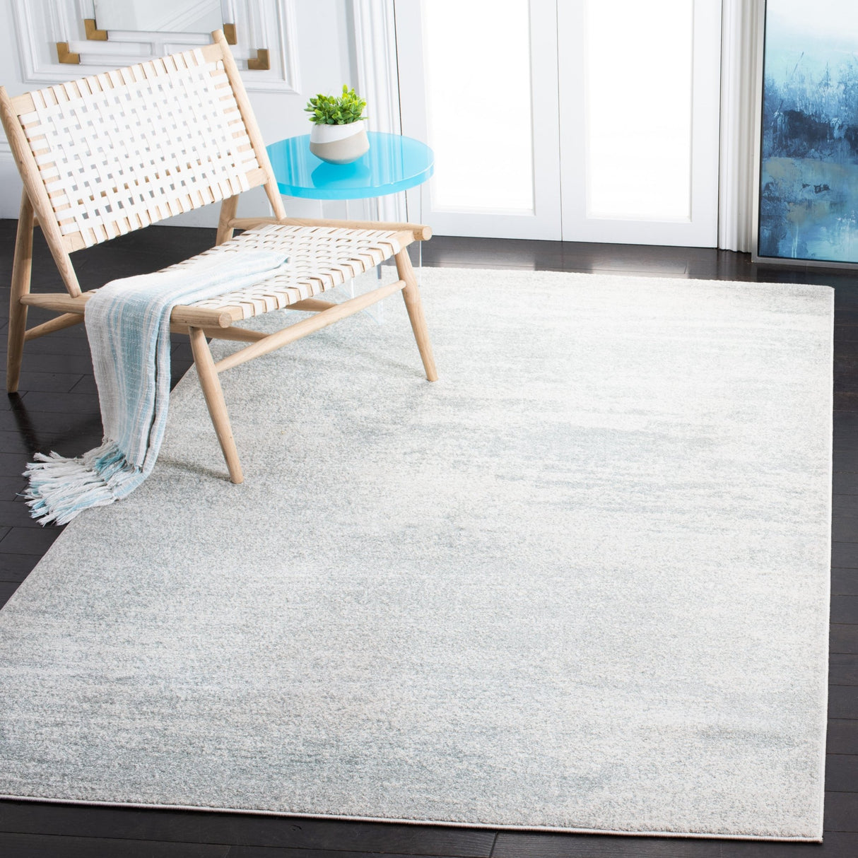Safavieh Evoke Evk272B Ivory/Sage Rugs - Safavieh - evk272b - 3