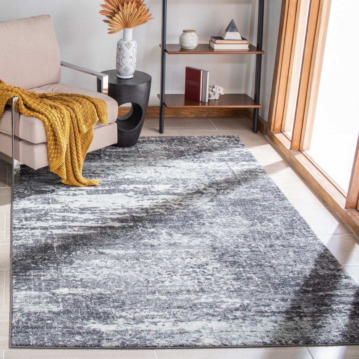 Safavieh Evoke Evk272F Ivory/Grey Rugs - Safavieh - evk272f - 3
