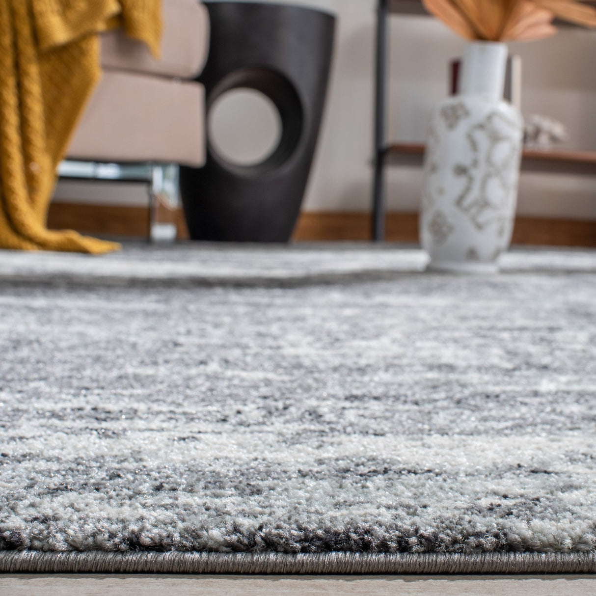 Safavieh Evoke Evk272F Ivory/Grey Rugs - Safavieh - evk272f - 7r