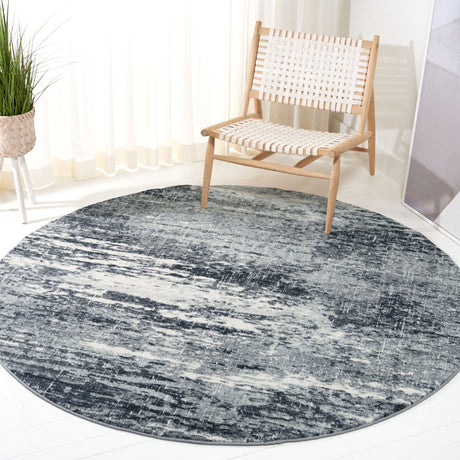 Safavieh Evoke Evk272G Ivory/Dark Grey Rugs - Safavieh - evk272g - 7r