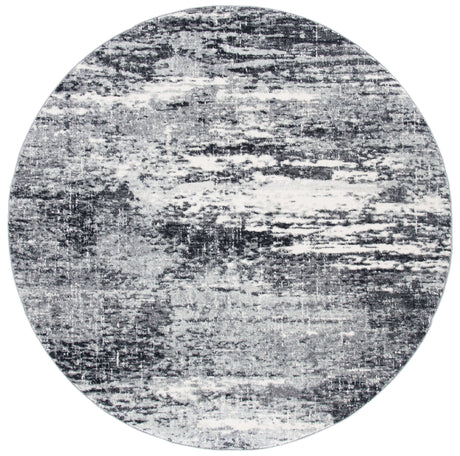 Safavieh Evoke Evk272G Ivory/Dark Grey Rugs - Safavieh - evk272g - 7r