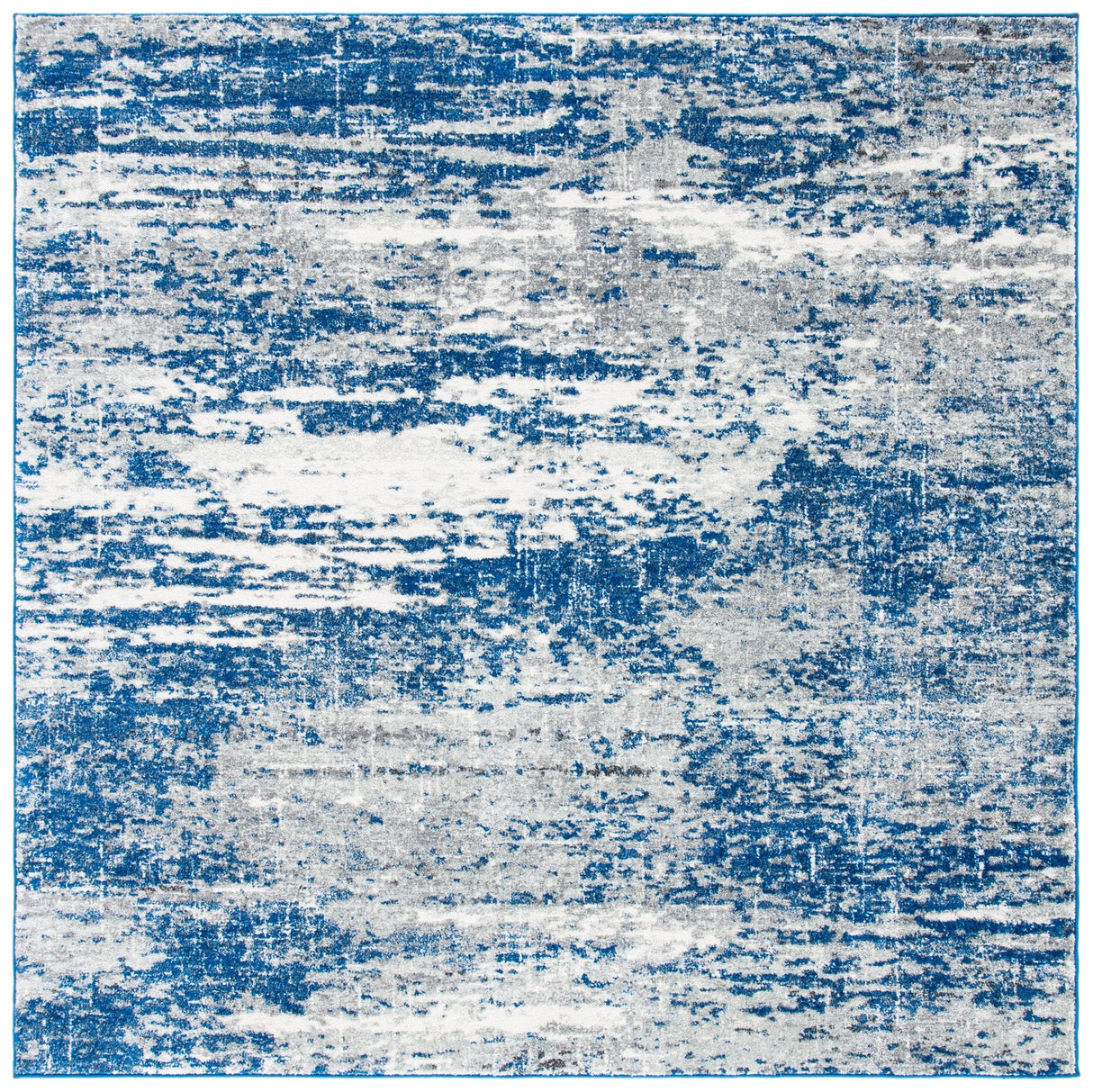 Safavieh Evoke Evk272L Dark Blue/Grey Rugs - Safavieh - evk272l - 7sq
