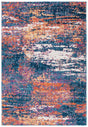 Safavieh Evoke Evk272N Navy/Orange Rugs - Safavieh - evk272n - 3