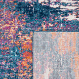 Safavieh Evoke Evk272N Navy/Orange Rugs - Safavieh - evk272n - 7r