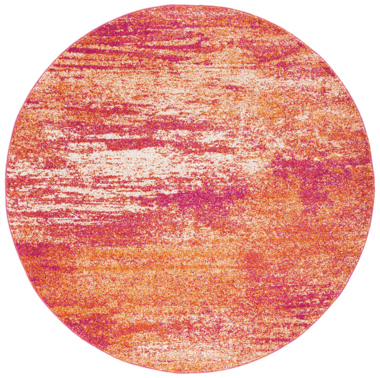Safavieh Evoke Evk272P Ivory/Orange Rugs - Safavieh - evk272p - 7r