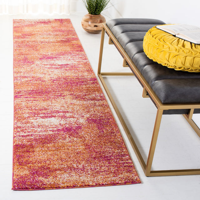 Safavieh Evoke Evk272P Ivory/Orange Rugs - Safavieh - evk272p - 7r
