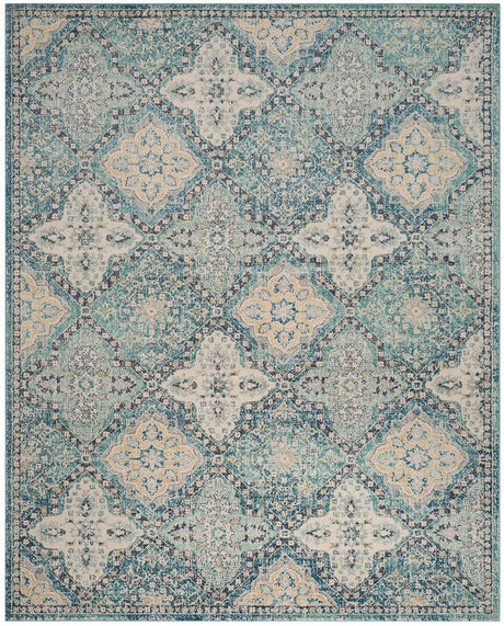 Safavieh Evoke Evk274C Light Blue / Ivory Rugs - Safavieh - evk274c - 24