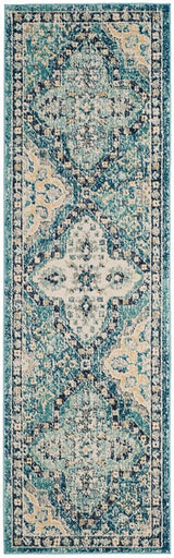 Safavieh Evoke Evk274C Light Blue / Ivory Rugs - Safavieh - evk274c - 25
