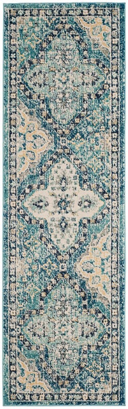 Safavieh Evoke Evk274C Light Blue / Ivory Rugs - Safavieh - evk274c - 25