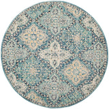 Safavieh Evoke Evk274C Light Blue / Ivory Rugs - Safavieh - evk274c - 5r
