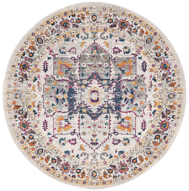 Safavieh Evoke Evk275A Ivory / Grey Rugs - Safavieh - evk275a - 7r