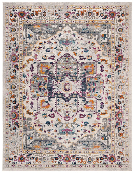 Safavieh Evoke Evk275A Ivory / Grey Rugs - Safavieh - evk275a - 7r