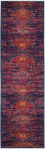 Safavieh Evoke Evk275F Blue / Fuchsia Rugs - Safavieh - evk275f - 213