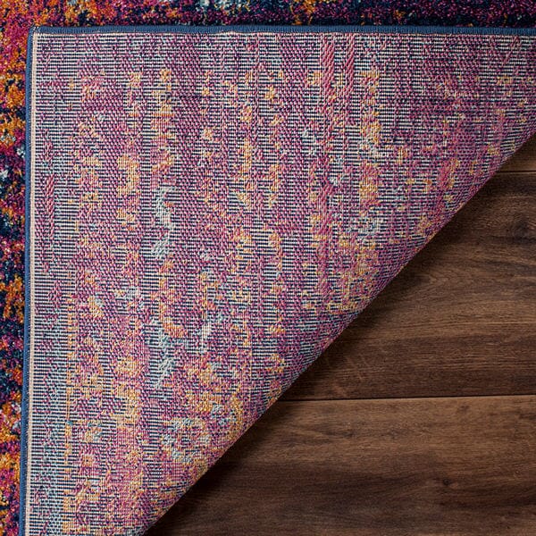 Safavieh Evoke Evk275F Blue / Fuchsia Rugs - Safavieh - evk275f - 24