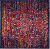 Safavieh Evoke Evk275F Blue / Fuchsia Rugs - Safavieh - evk275f - 7sq