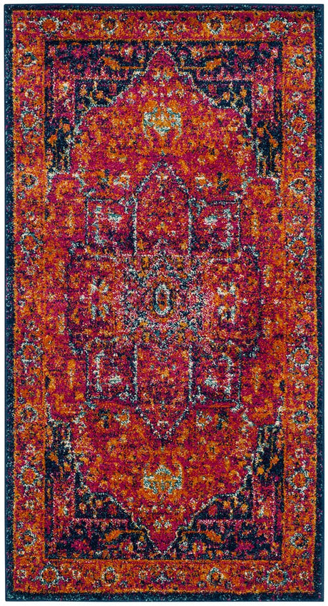 Safavieh Evoke Evk275S Fuchsia / Orange Rugs - Safavieh - evk275s - 24