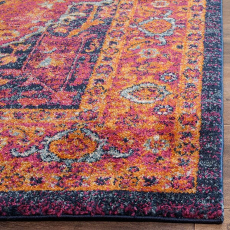 Safavieh Evoke Evk275S Fuchsia / Orange Rugs - Safavieh - evk275s - 24