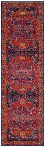 Safavieh Evoke Evk275S Fuchsia / Orange Rugs - Safavieh - evk275s - 27