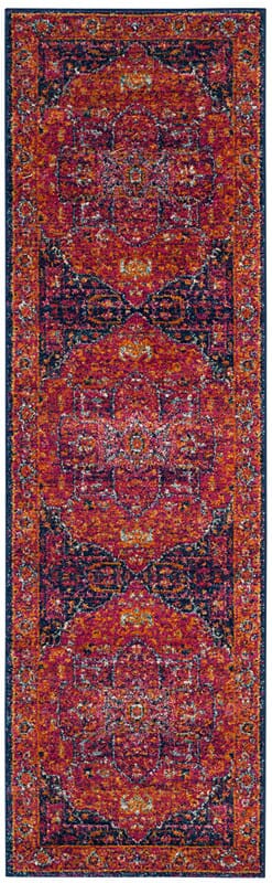 Safavieh Evoke Evk275S Fuchsia / Orange Rugs - Safavieh - evk275s - 27