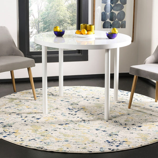 Safavieh Evoke Evk284C Ivory/Yellow Rug - Safavieh - evk284c - 7r