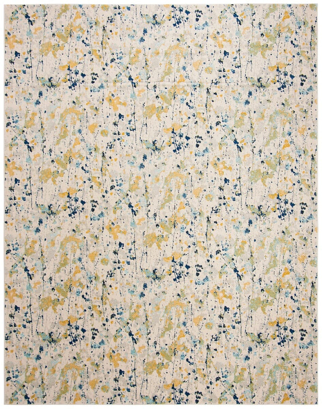 Safavieh Evoke Evk284C Ivory/Yellow Rug - Safavieh - evk284c - 7r