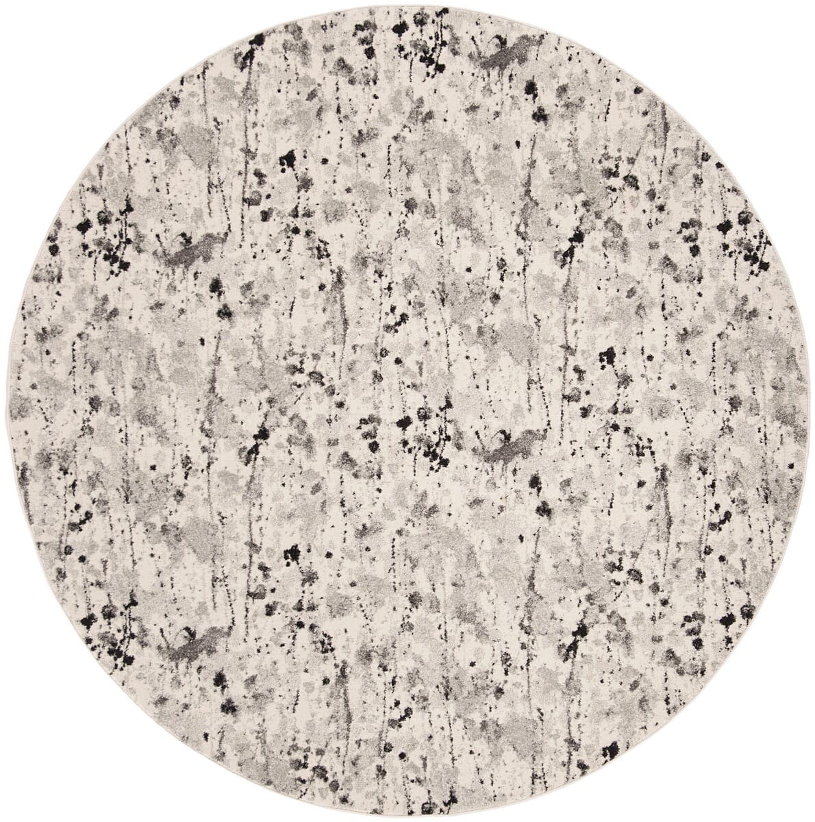 Safavieh Evoke Evk284F Ivory / Grey Rugs - Safavieh - evk284f - 7r