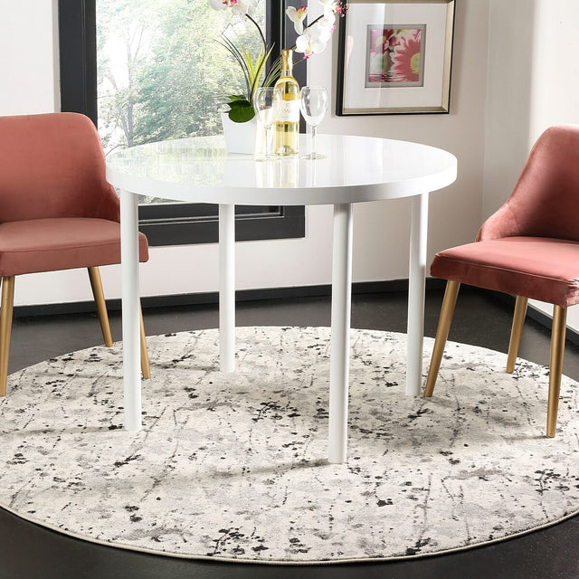 Safavieh Evoke Evk284F Ivory / Grey Rugs - Safavieh - evk284f - 7sq