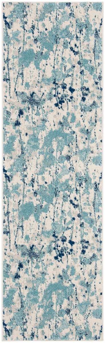 Safavieh Evoke Evk284M Ivory / Blue Rugs - Safavieh - evk284m - 27