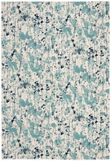 Safavieh Evoke Evk284M Ivory / Blue Rugs - Safavieh - evk284m - 4