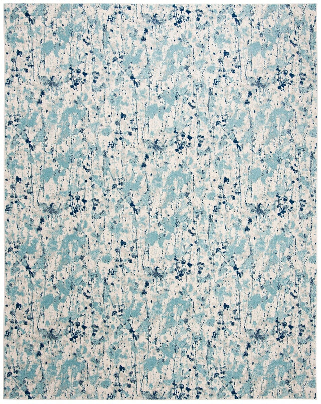 Safavieh Evoke Evk284M Ivory / Blue Rugs - Safavieh - evk284m - 7r