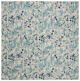 Safavieh Evoke Evk284M Ivory / Blue Rugs - Safavieh - evk284m - 7sq