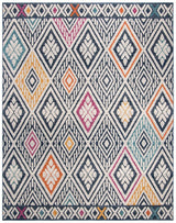 Safavieh Evoke Evk286N Navy / Ivory Rugs - Safavieh - evk286n - 7r