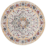 Safavieh Evoke Evk288A Ivory / Grey Rugs - Safavieh - evk288a - 7r