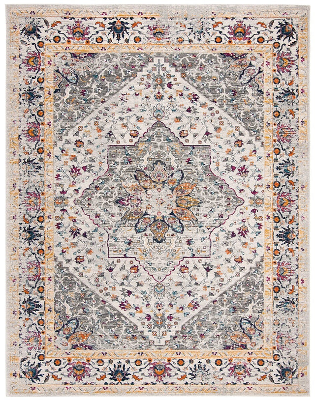 Safavieh Evoke Evk288A Ivory / Grey Rugs - Safavieh - evk288a - 7r