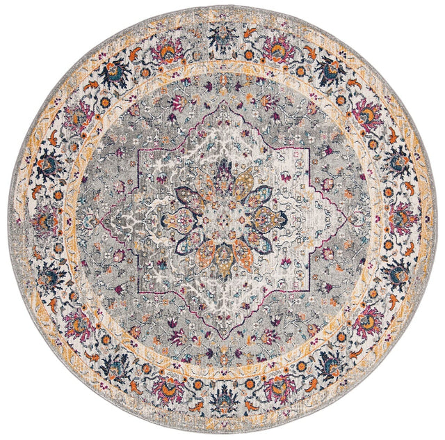 Safavieh Evoke Evk288F Grey / Grey Rugs - Safavieh - evk288f - 7r