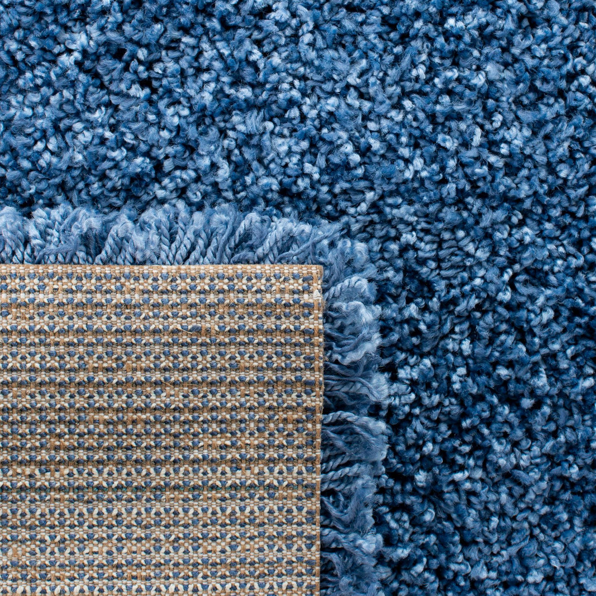 Safavieh Evolution Shag Evo520M Blue Rugs - Safavieh - evo520m - 7r