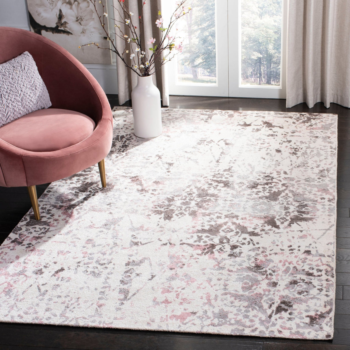 Safavieh Expression Exp478F Ivory/Grey Rugs - Safavieh - exp478f - 4