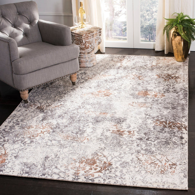Safavieh Expression Exp479A Ivory/Grey Rugs - Safavieh - exp479a - 4