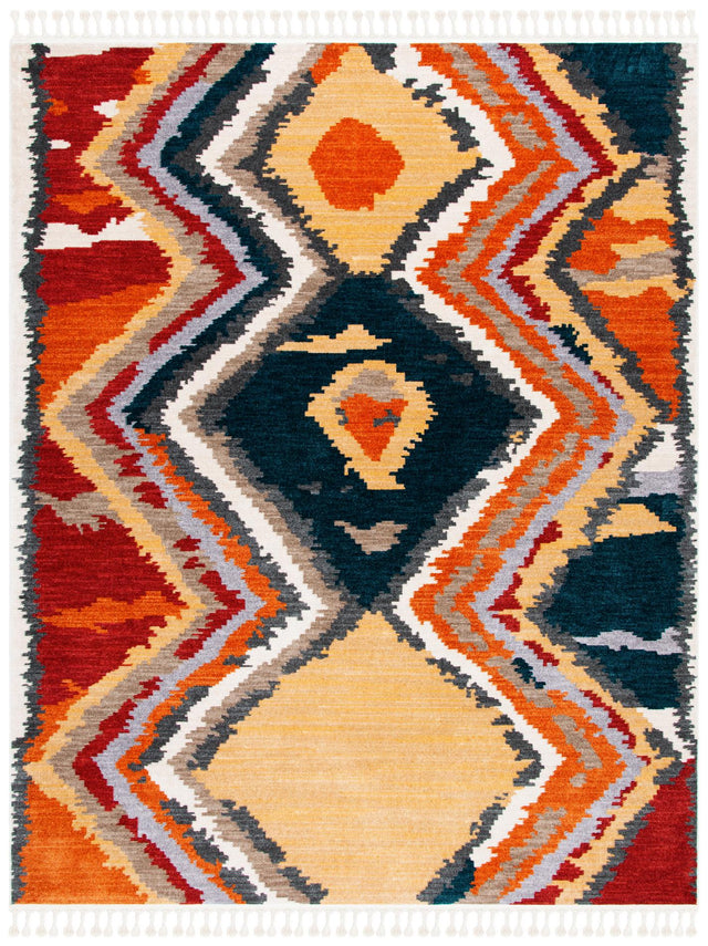 Safavieh Farmhouse Fmh803C Yellow/Red Rugs - Safavieh - fmh803c - 28