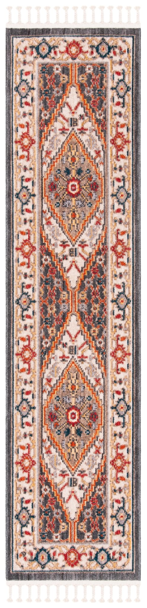 Safavieh Farmhouse Fmh812H Charcoal/Ivory Rugs - Safavieh - fmh812h - 28