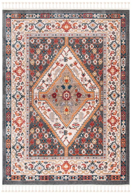 Safavieh Farmhouse Fmh812H Charcoal/Ivory Rugs - Safavieh - fmh812h - 3