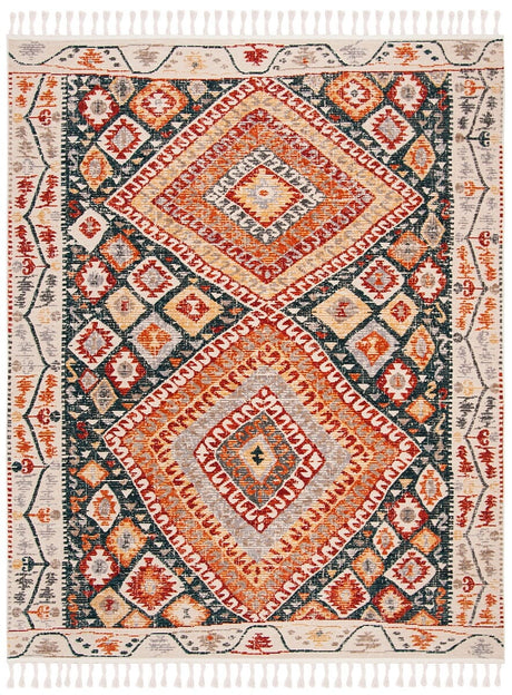 Safavieh Farmhouse Fmh816A Ivory/Navy Rug - Safavieh - fmh816a - 6sq