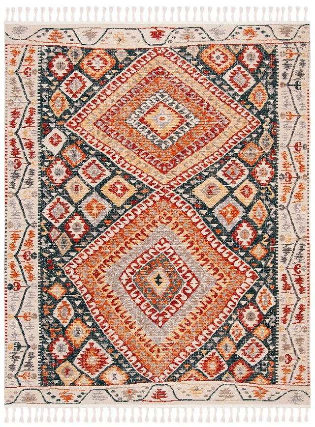 Safavieh Farmhouse Fmh816A Ivory/Navy Rug - Safavieh - fmh816a - 6sq