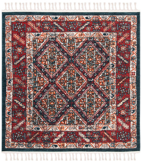 Safavieh Farmhouse Fmh820A Ivory/Navy Rug - Safavieh - fmh820a - 6sq