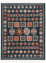 Safavieh Farmhouse Fmh822N Navy/Orange Rug - Safavieh - fmh822n - 26